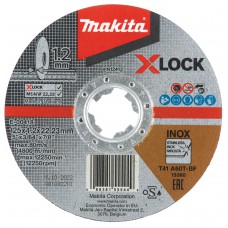  Makita metāla griešanas disks 125x1,2 mm X-LOCK